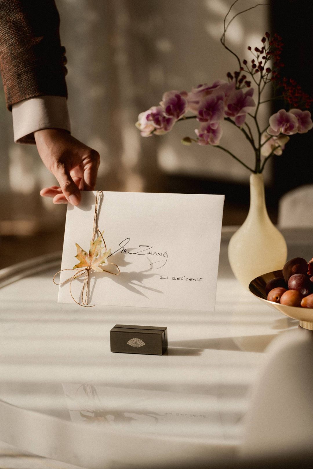 Welcome amenities
